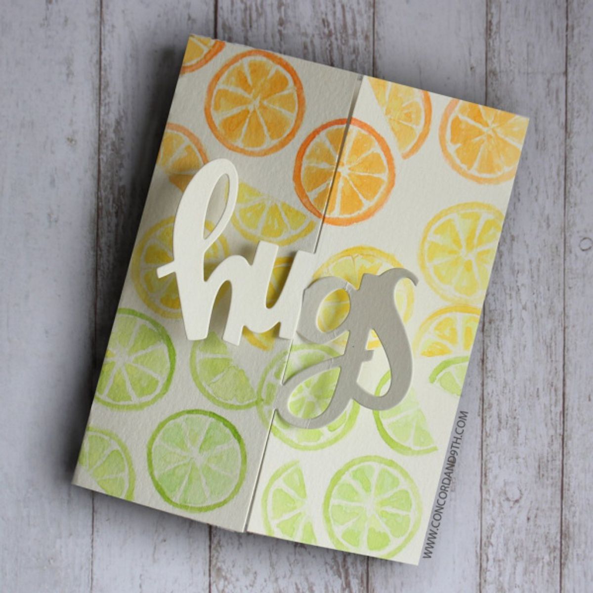 Concord & 9th Hugs Card Dies