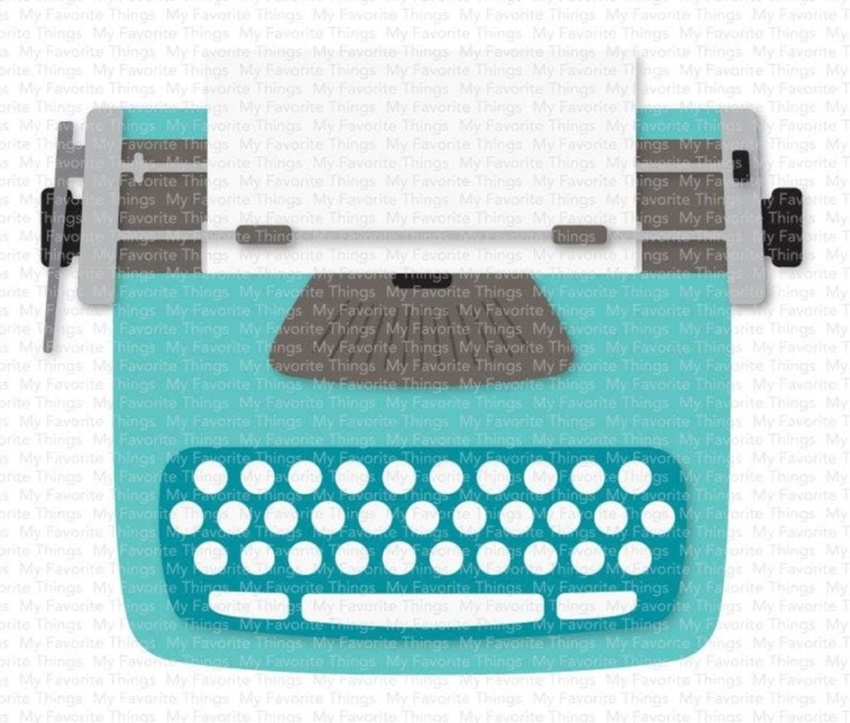 MFT Typewriter dies