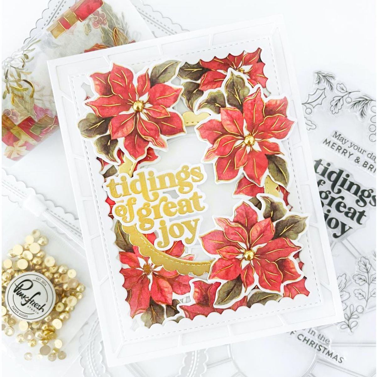 Pinkfresh Studio Holiday Elements washi tape
