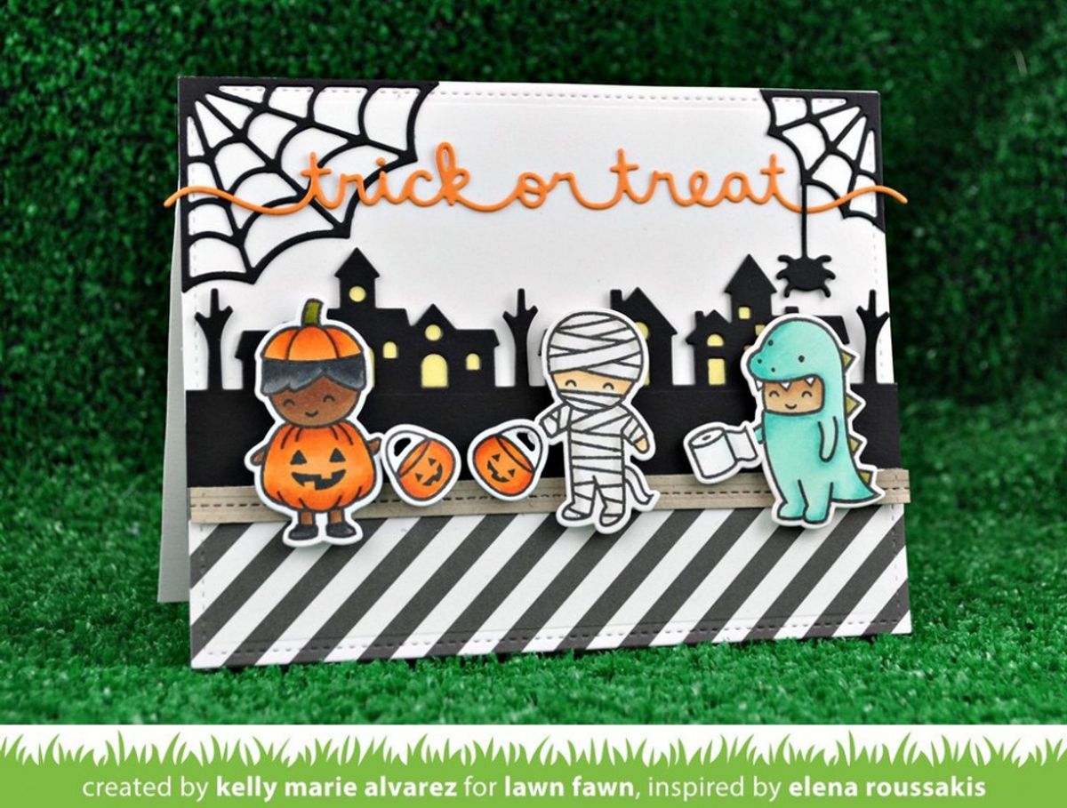 Lawn Fawn Costume Party Stamp Set