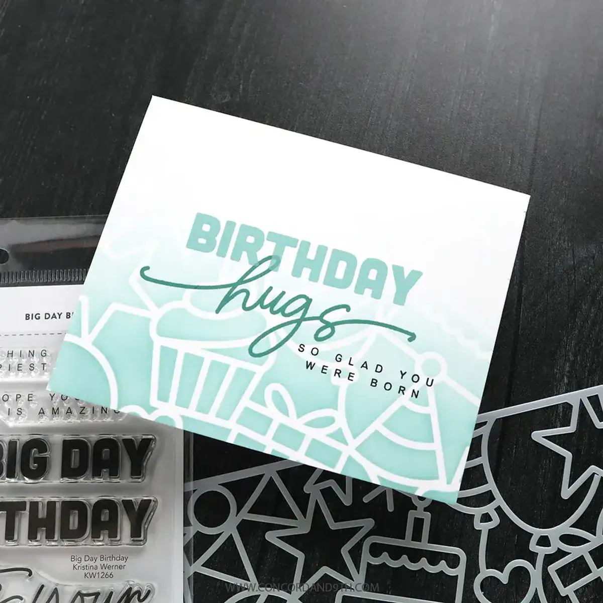 Kristina Werner Big Day Birthday Stamp Set