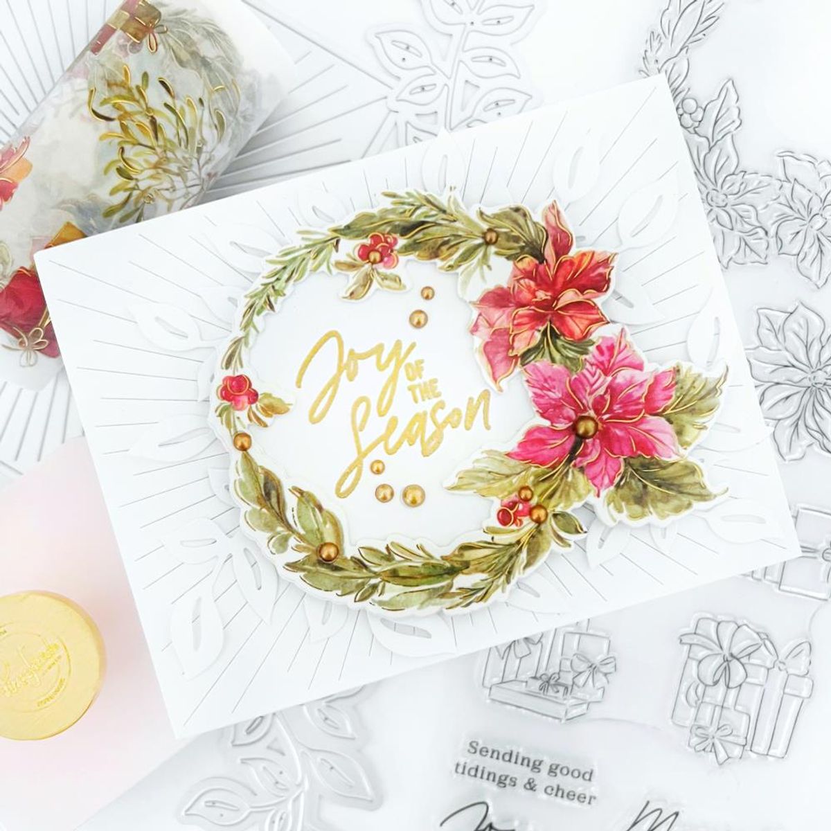 Pinkfresh Studio Holiday Elements washi tape
