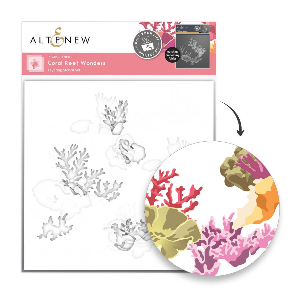 Craft Your Life Project Kit: Coral Reef Wonders