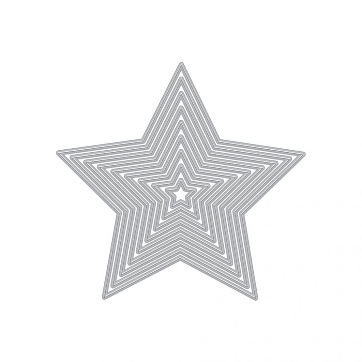 Hero Arts 5-Point Stars Infinity Dies