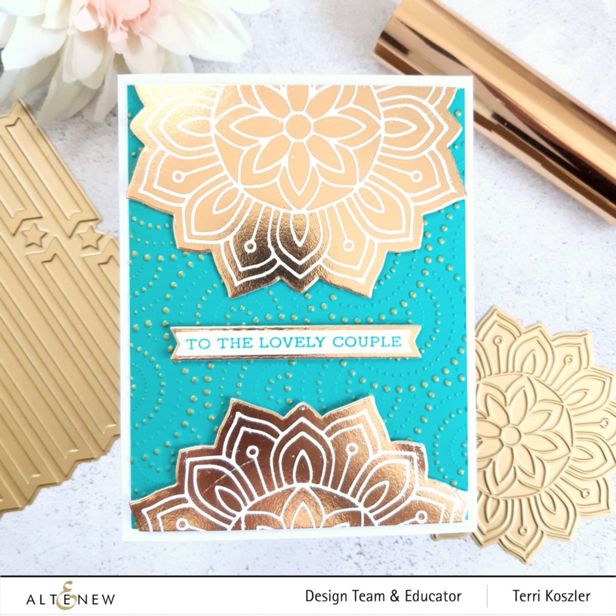 Altenew Sentiment Banners Hot Foil Plate