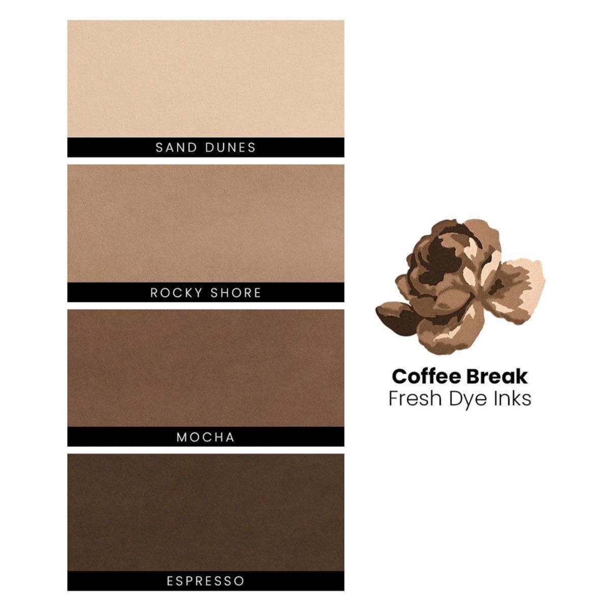 Coffee Break Fresh Dye Ink Bundle - BESTILLINGSVARE