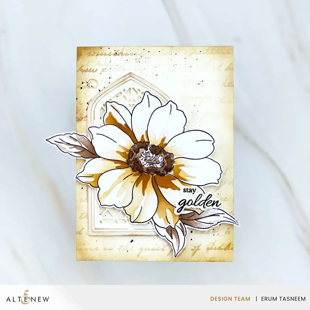 Twin Blooms Stencil Set