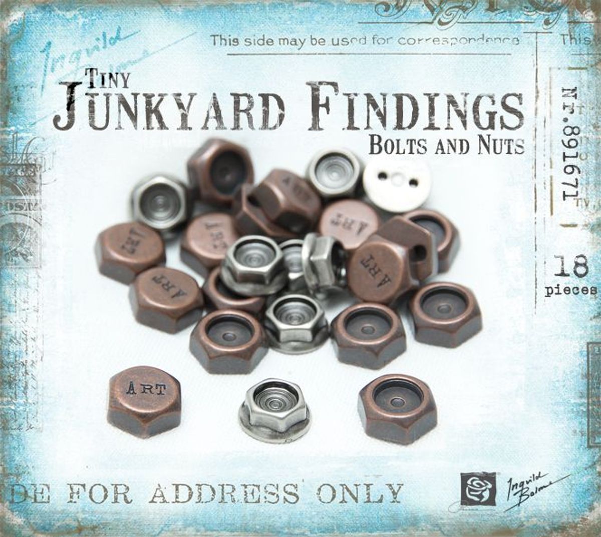 Prima - Tiny Junkyard Findings - Bolts and Nuts
