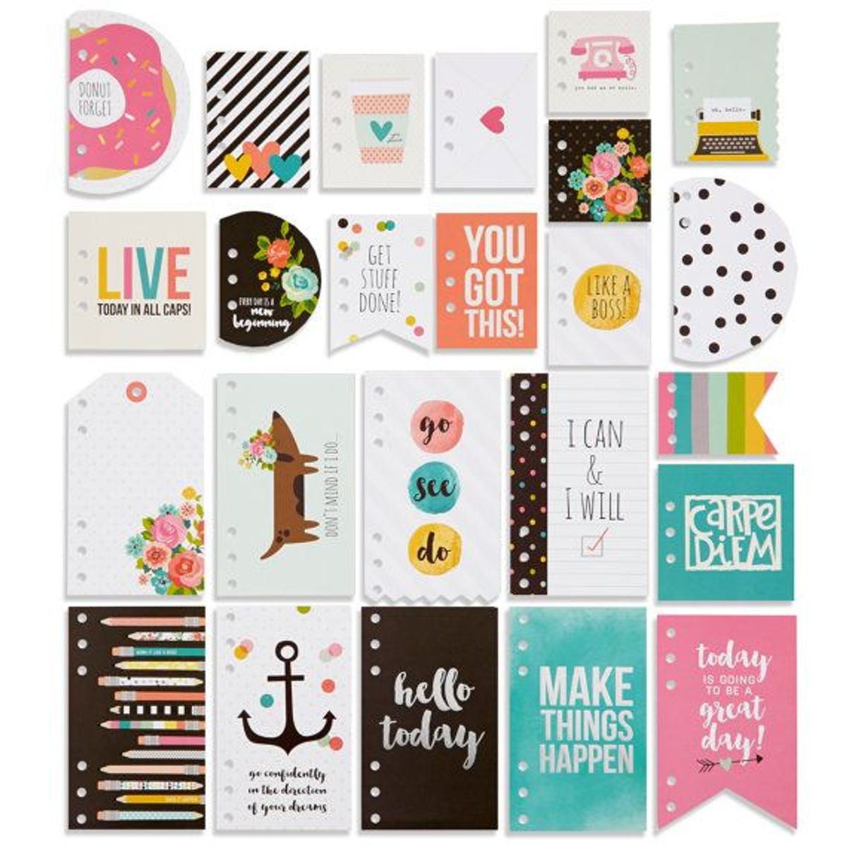 Carpe Diem Dashboard Inserts