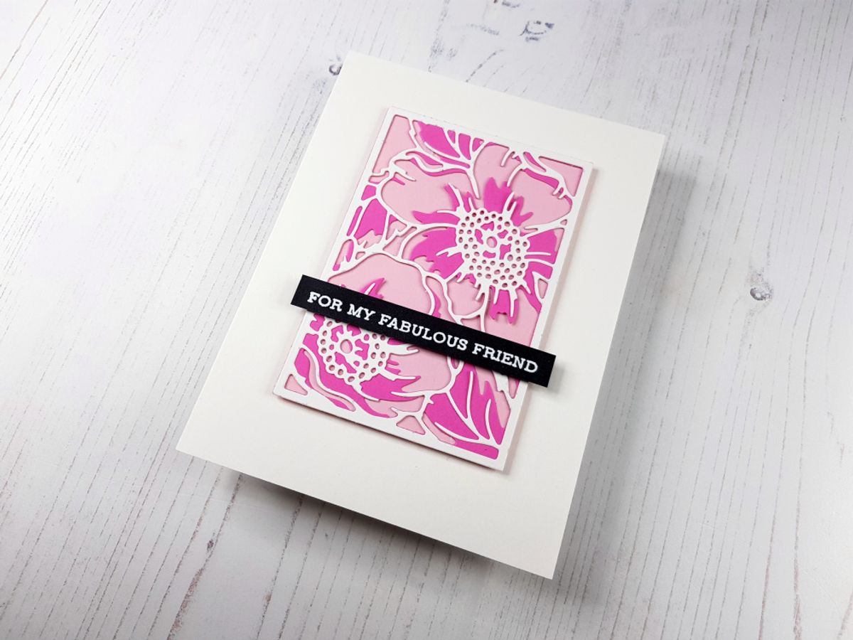Altenew Dog Rose Panel A & B Die Bundle