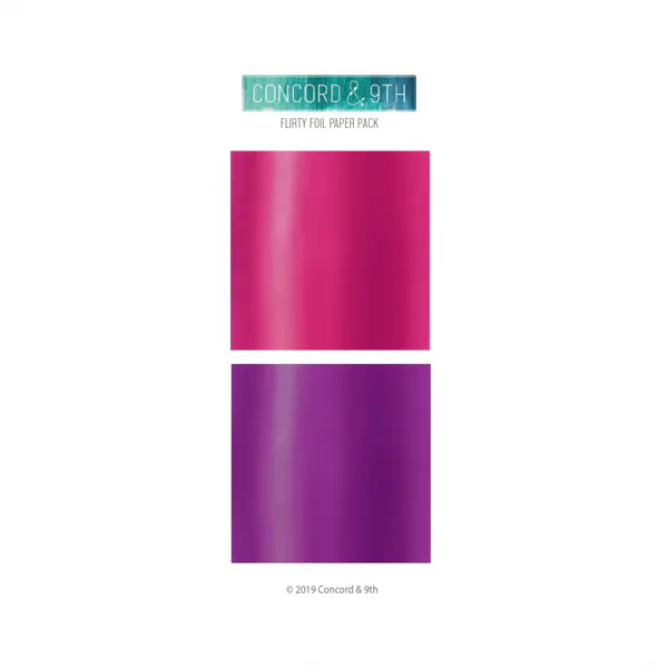 Hovedbilde Concord & 9th Flirty Foil Paper Pack