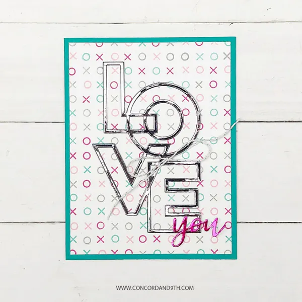 Hovedbilde Concord & 9th Flirty Foil Paper Pack