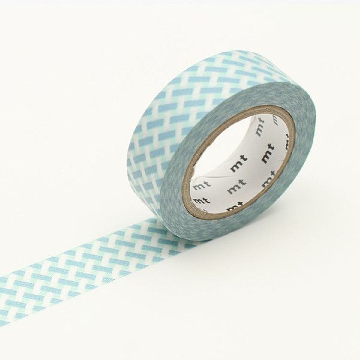 mt Net Check Blue Washi Masking Tape
