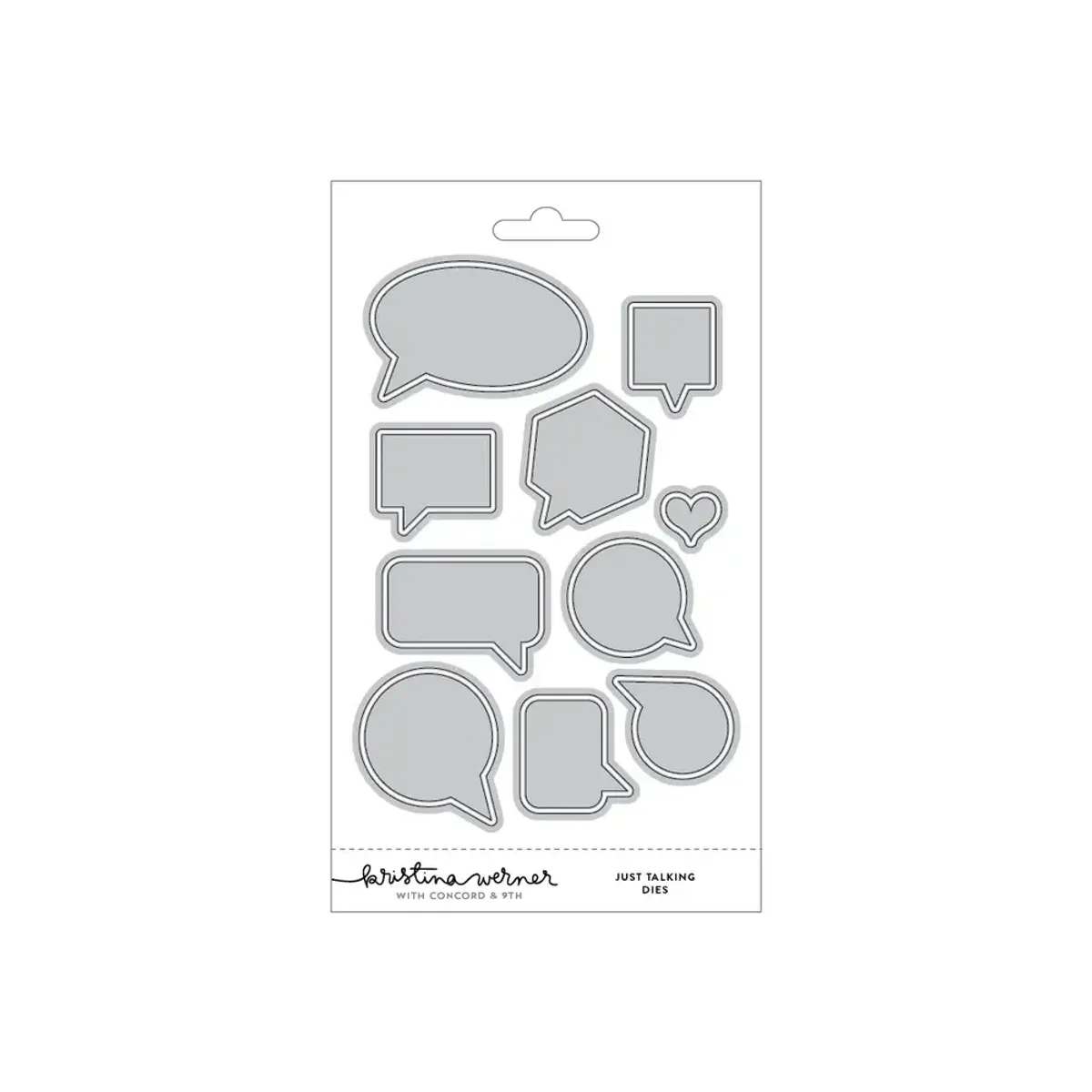 Kristina Werner Just Talking Stencil Pack