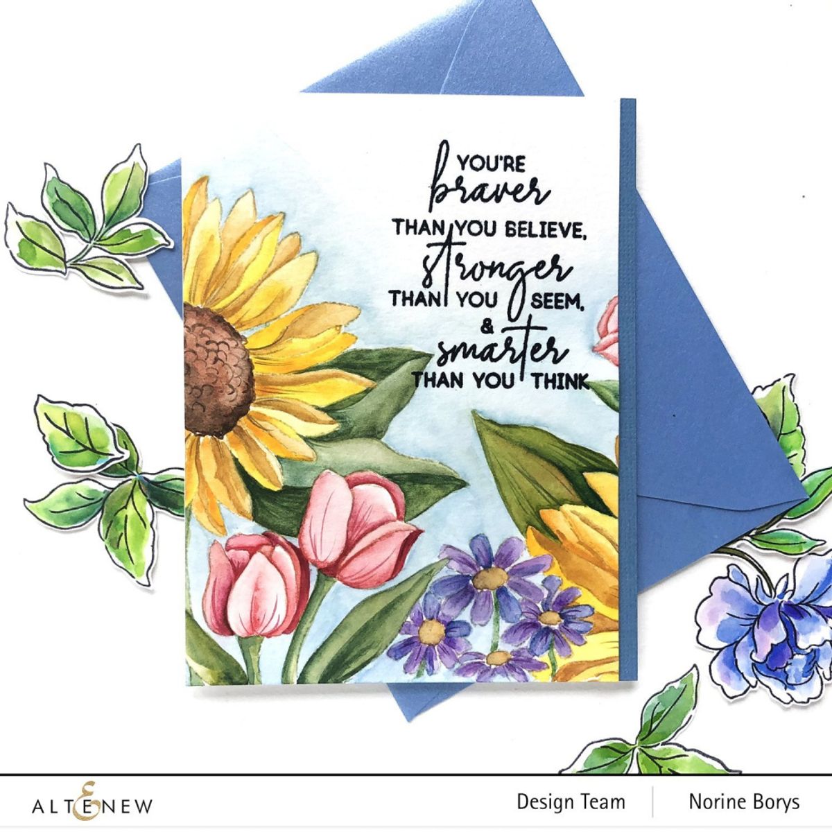 Altenew Craft Your Life Project Kit: Seasonal Blooms
