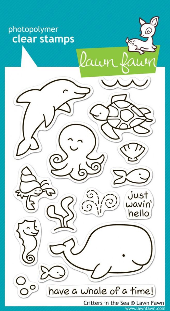 Lawn Fawn Critters in the Sea Bundle