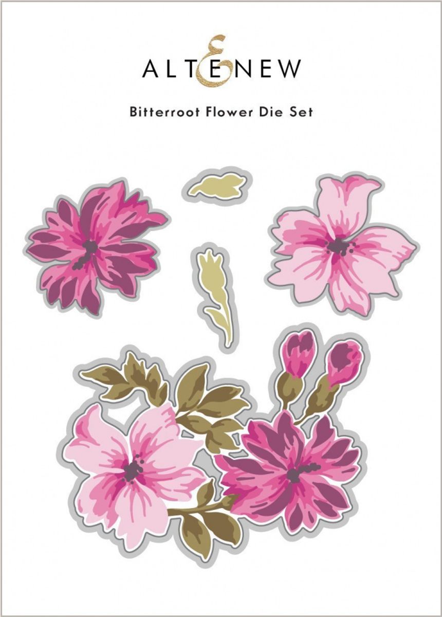 Altenew Bitterroot Flower Layering Stencil Set