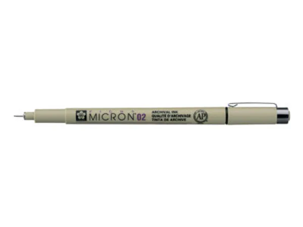 Hovedbilde Sakura Pigma Micron 02 Svart