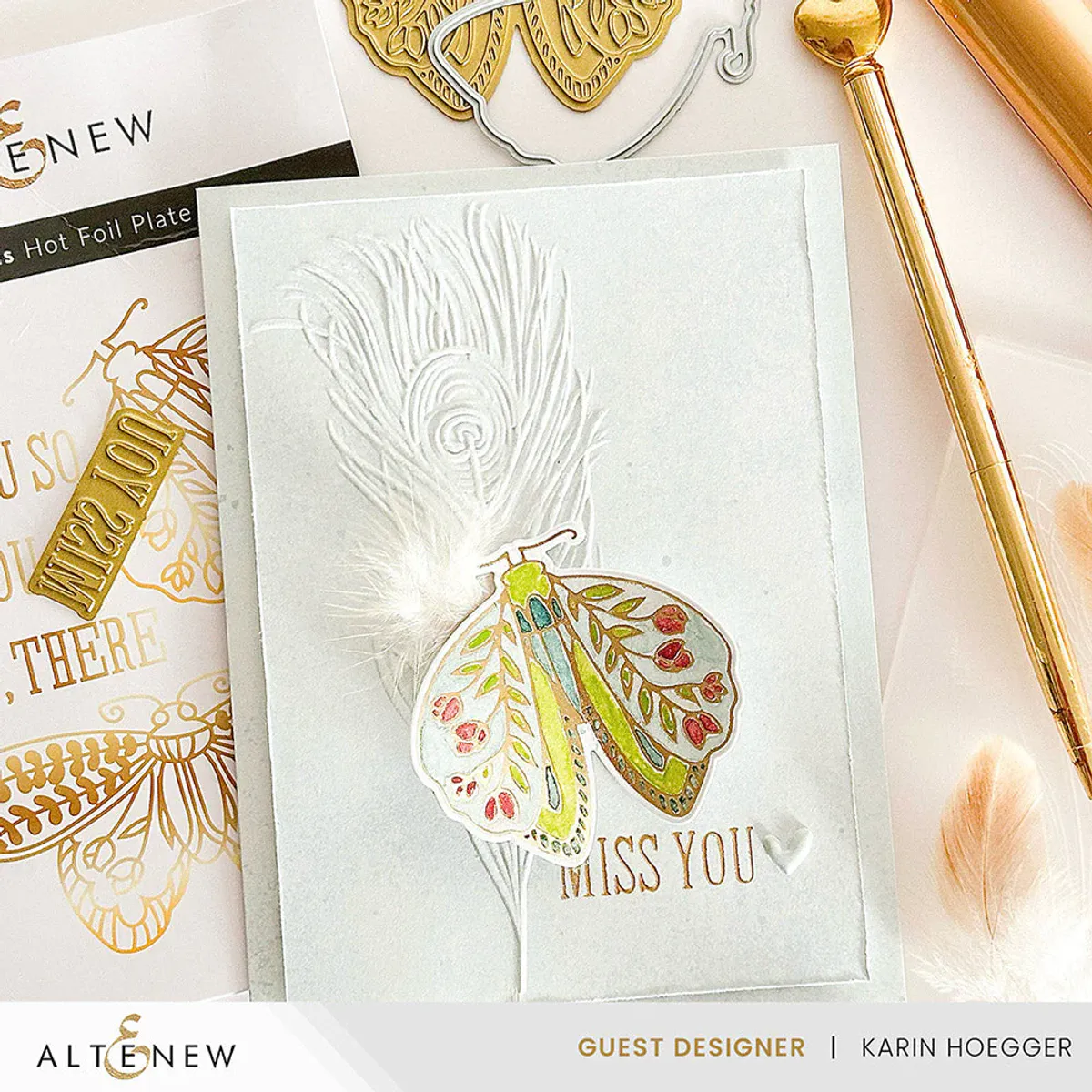 Altenew Floral Moths Bundle