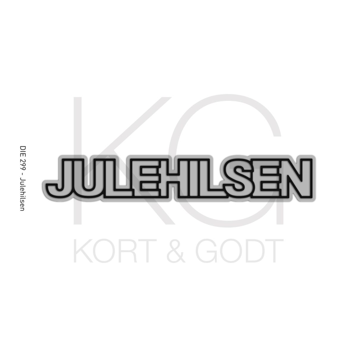 Kort og Godt Die 299 - Julehilsen