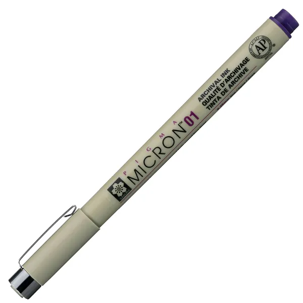 Hovedbilde Sakura Pigma Micron 01 Lilla
