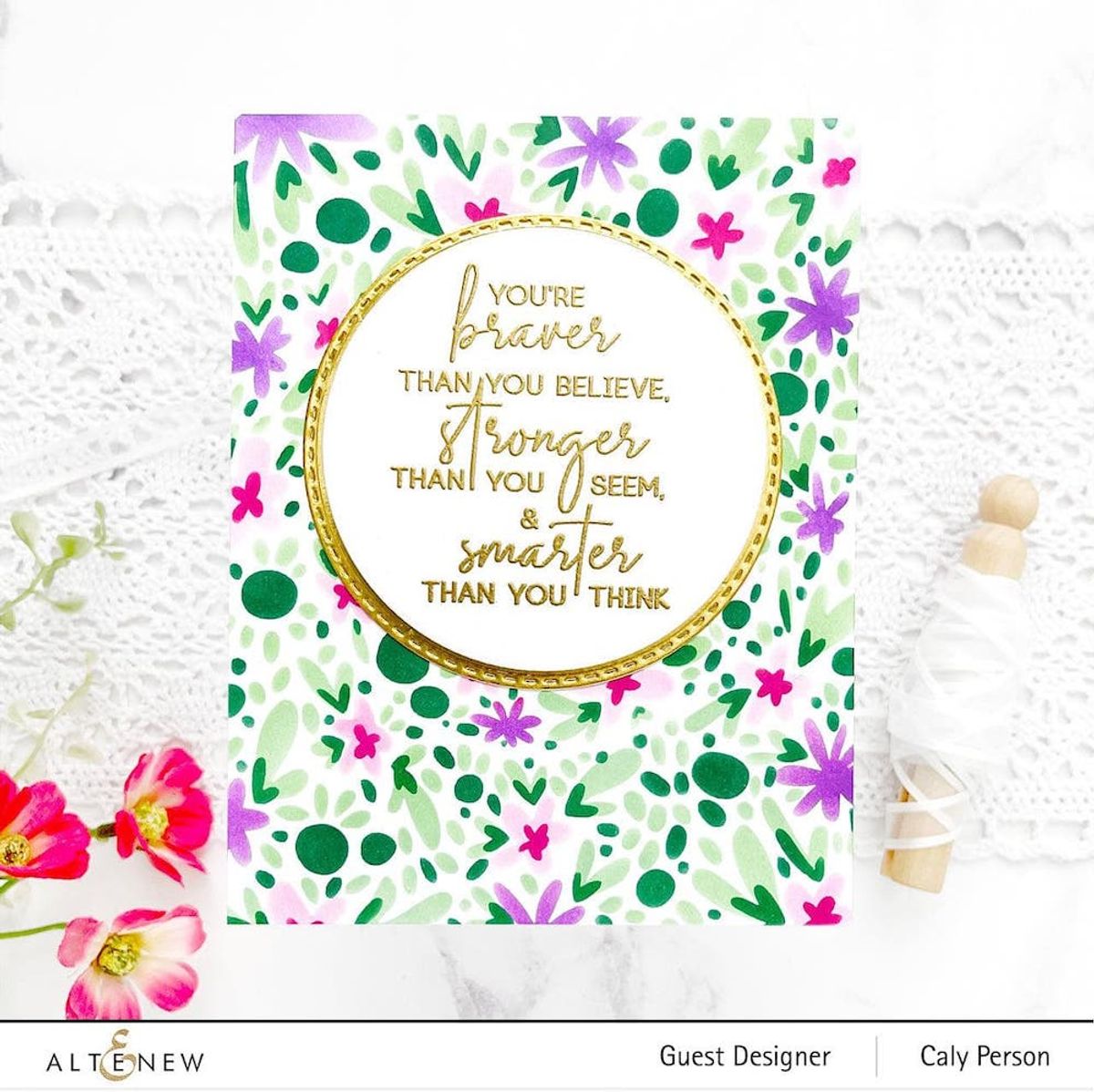 Altenew Flowers & Petals Stencil Set