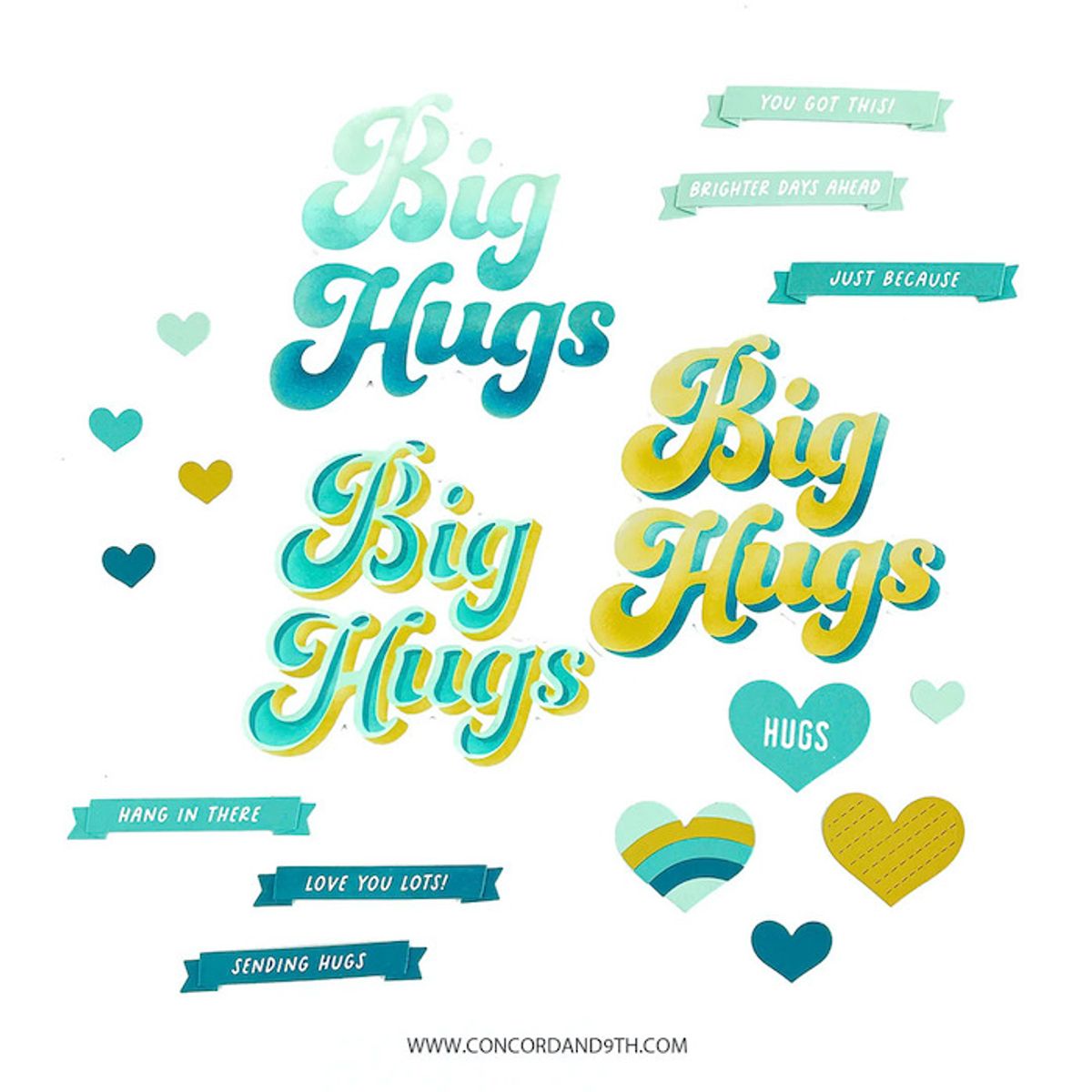 Concord & 9th Sending Hugs Bundle