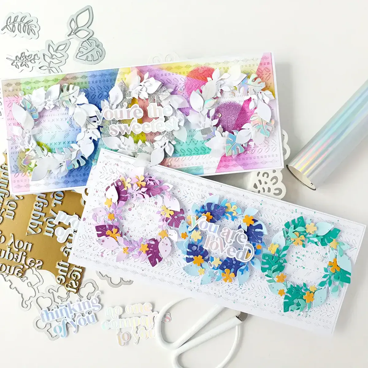Pinkfresh Studio Garden Wreath die set