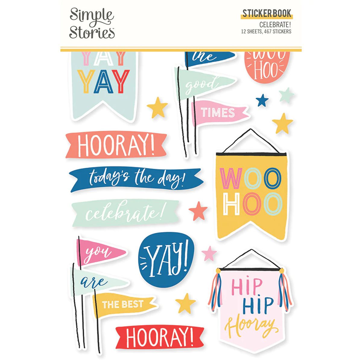 Simple Stories Sticker Book Celebrate!