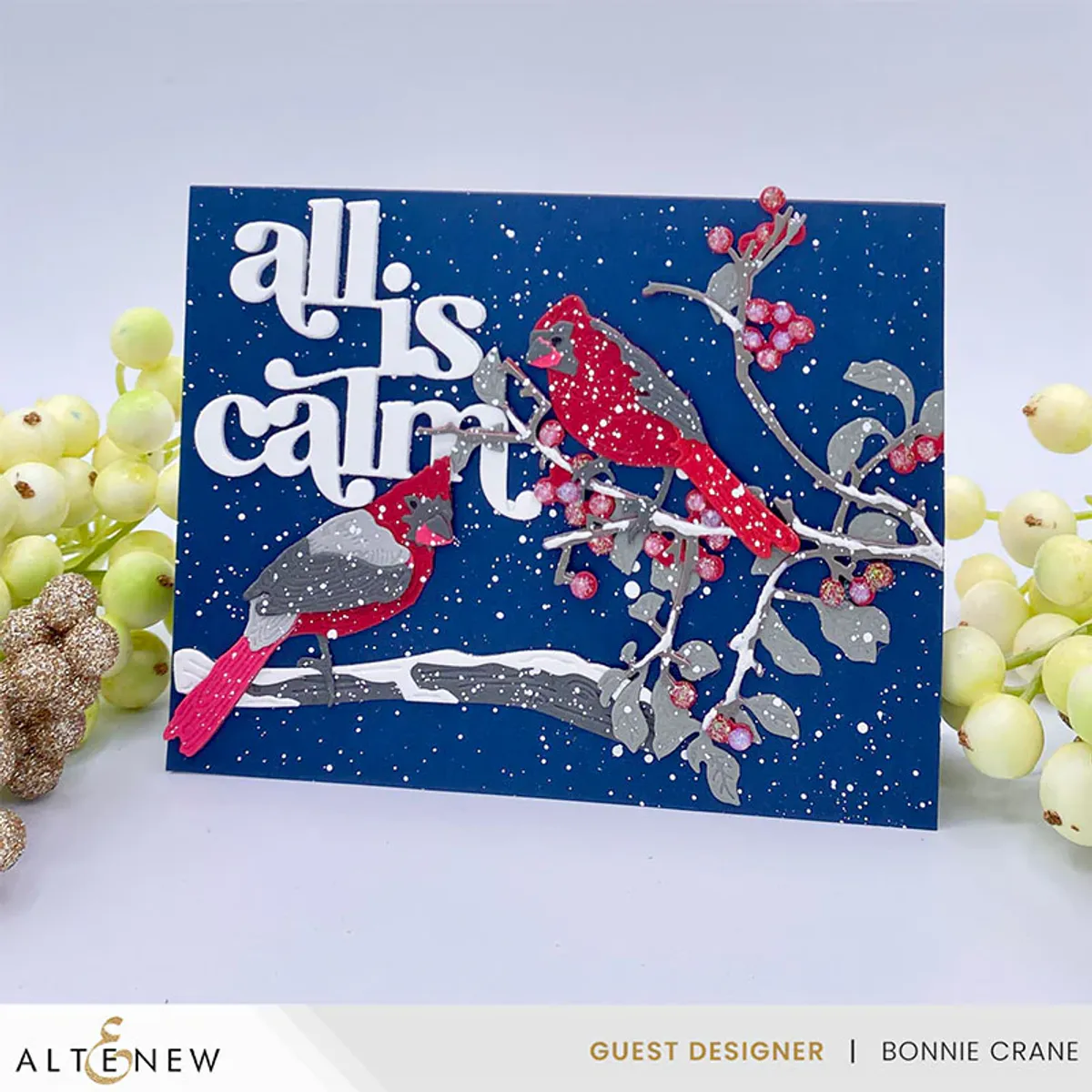 Altenew Berry Branch Layering Die Set