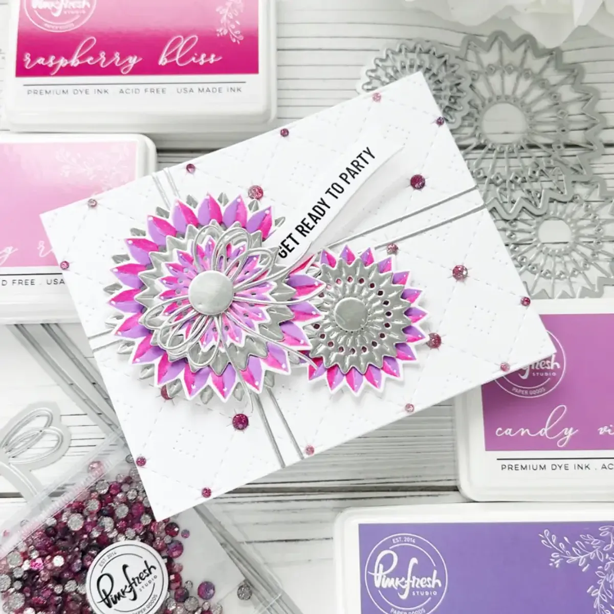 Pinkfresh Studio Wrap Around Elements dies