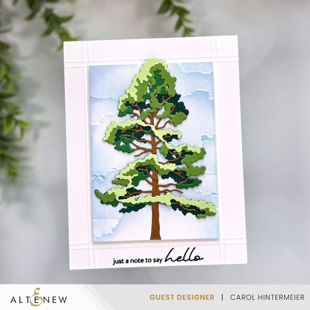 Creative Cuts: Jack Pine Tree Layering Die Set