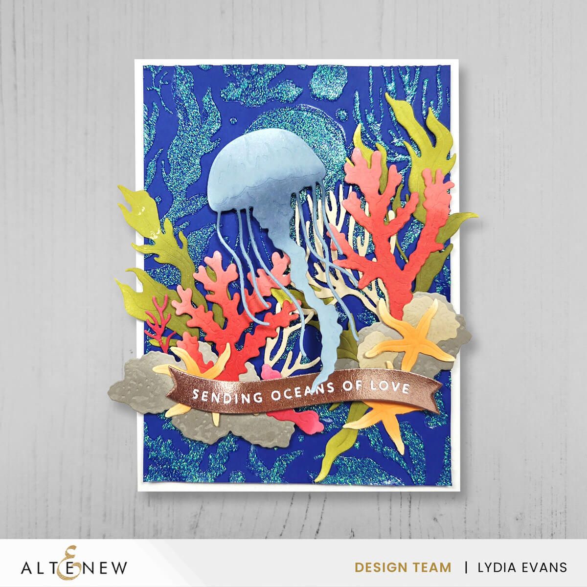 Zero-Waste: Beneath the Blue Die Set