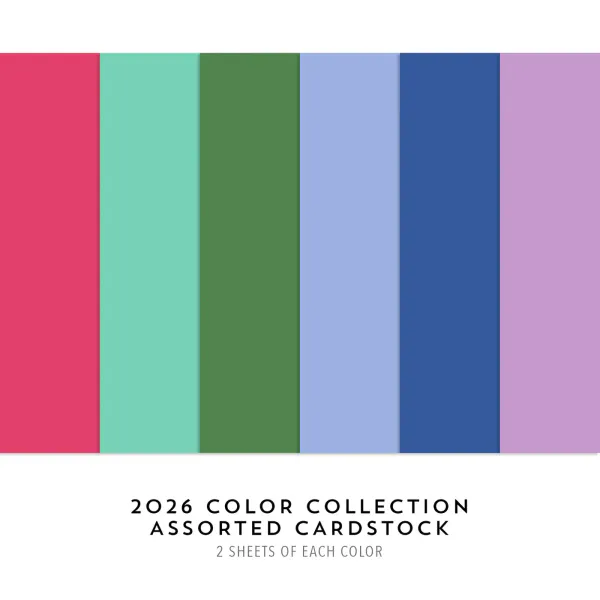 Hovedbilde Concord & 9th 2026 Assorted Cardstock Pack