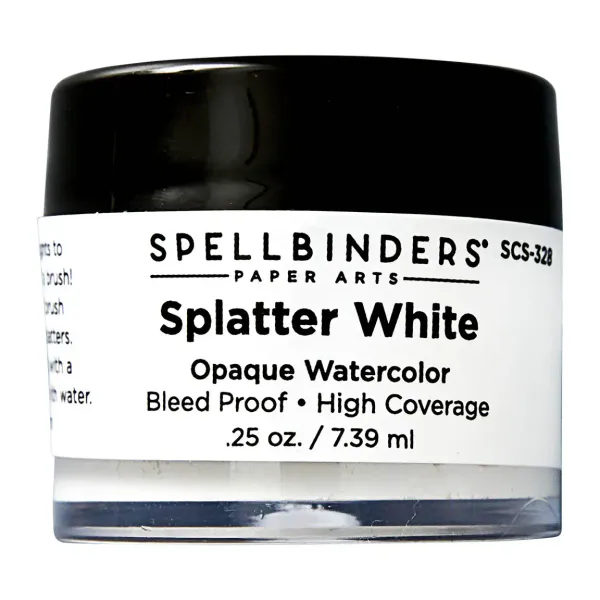 Hovedbilde Spellbinders Splatter White Opaque Watercolor
