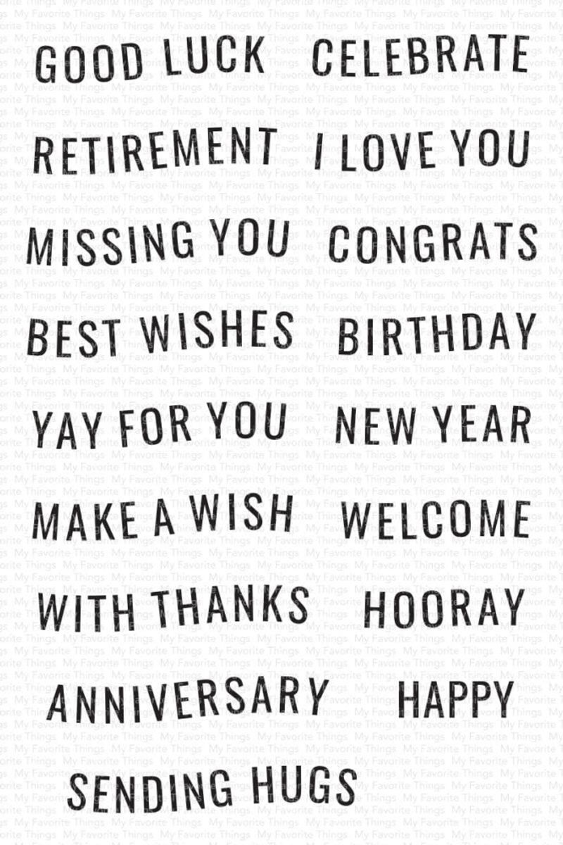 MFT Banner Day Celebrations stamp & die bundle
