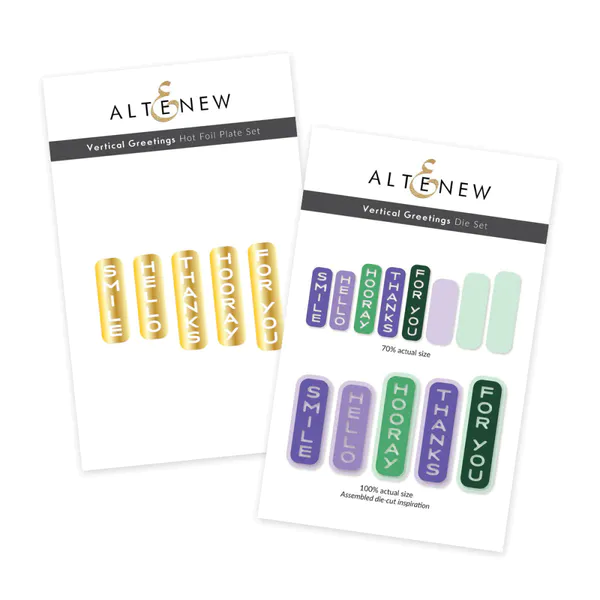 Hovedbilde Altenew Vertical Greetings bundle