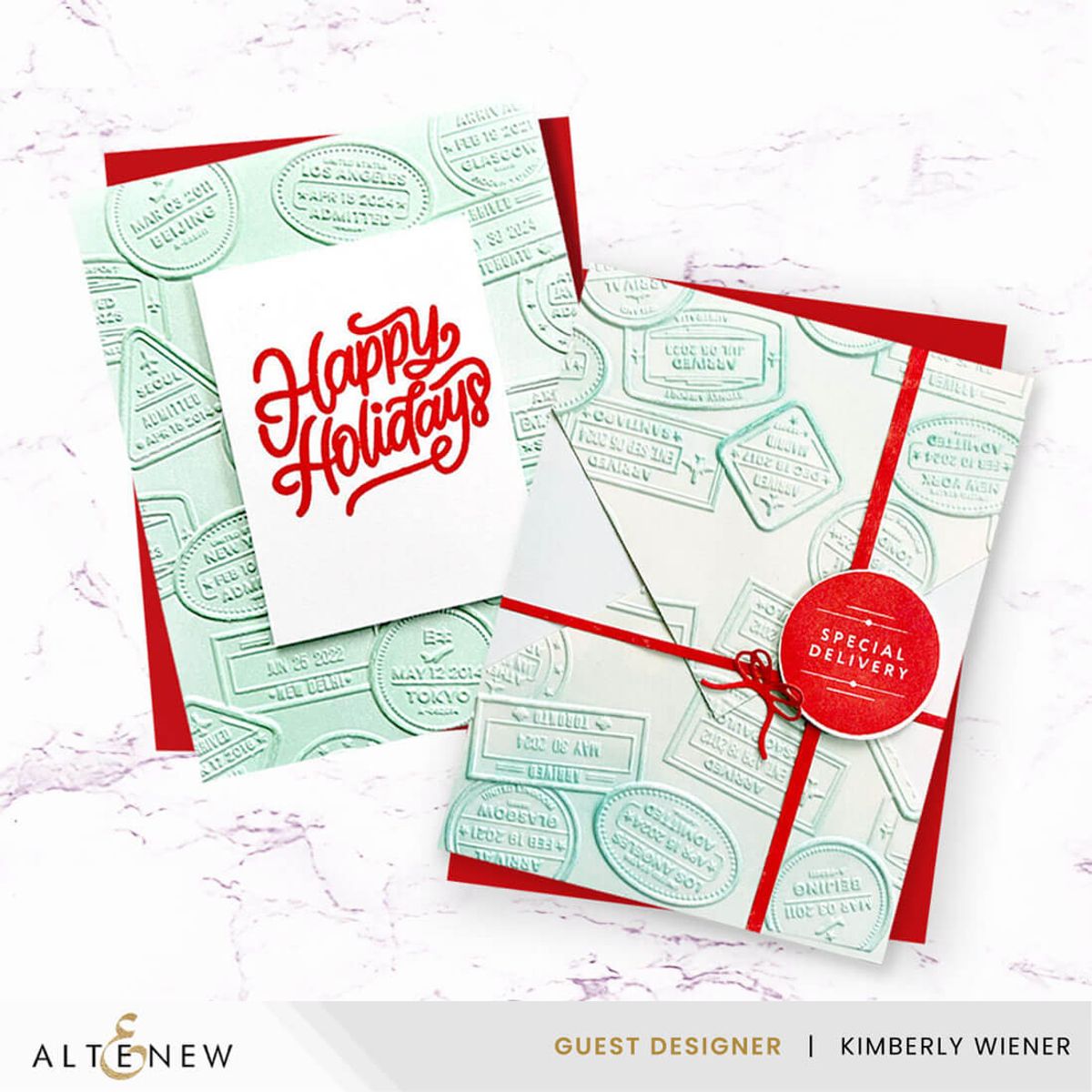 Altenew Wrapped With Love Press Plate & Die Bundle