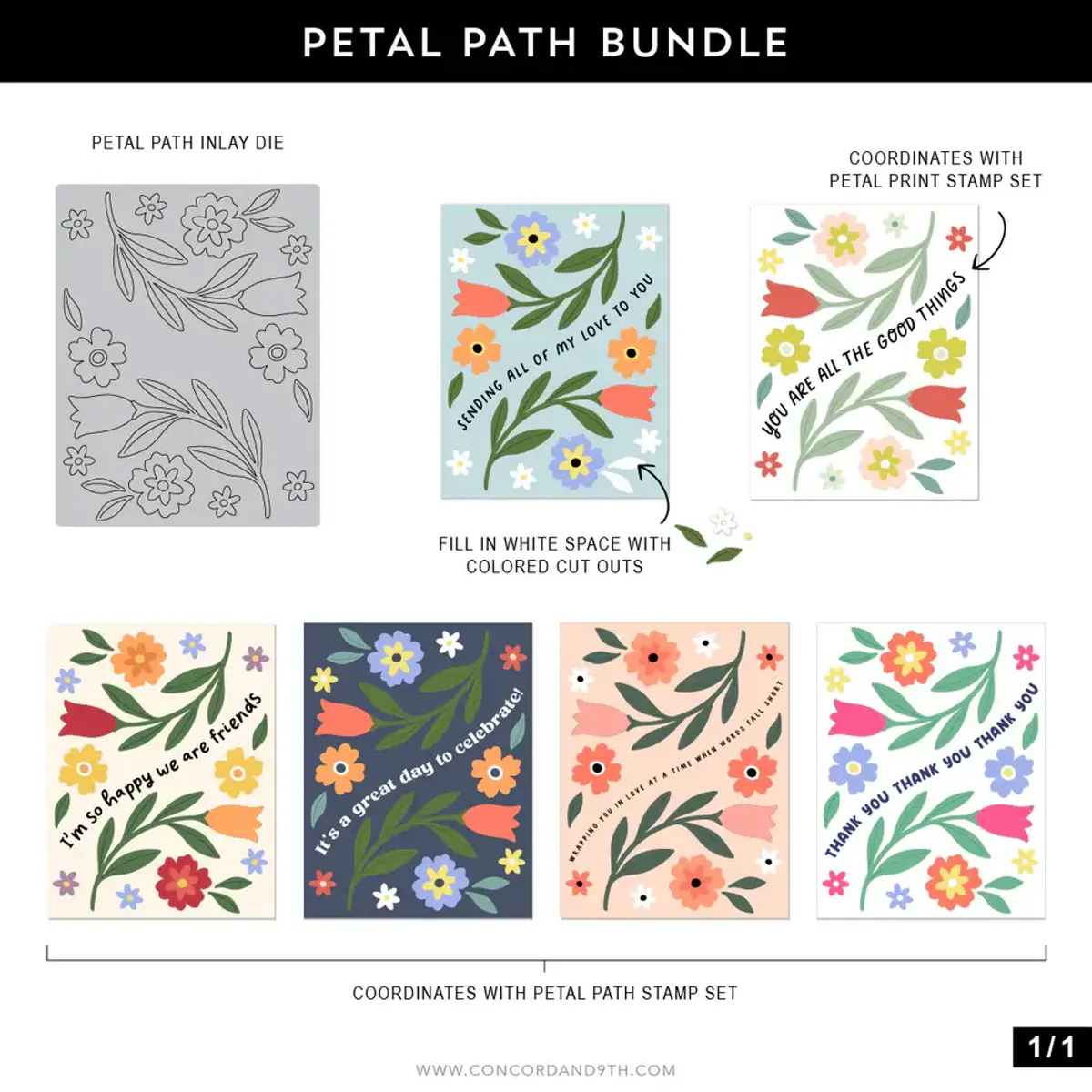 Concord & 9th Petal Path Bundle