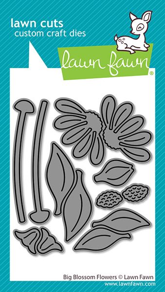 Hovedbilde Lawn Fawn Big Blossom Flowers Dies