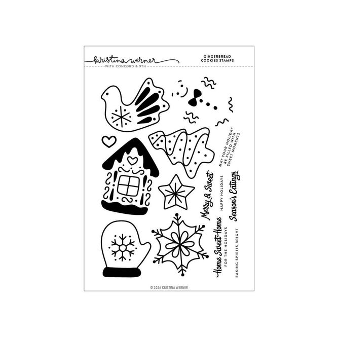 Hovedbilde Gingerbread Cookies Stamp Set
