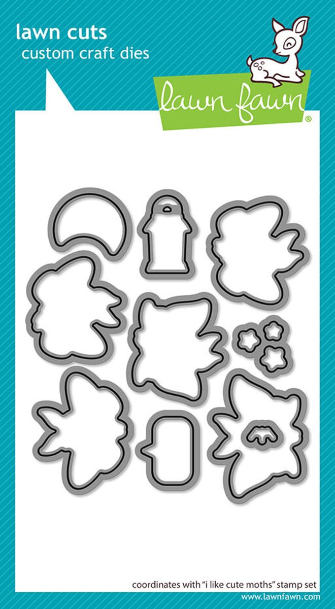 I Like Cute Moths Stamp Set