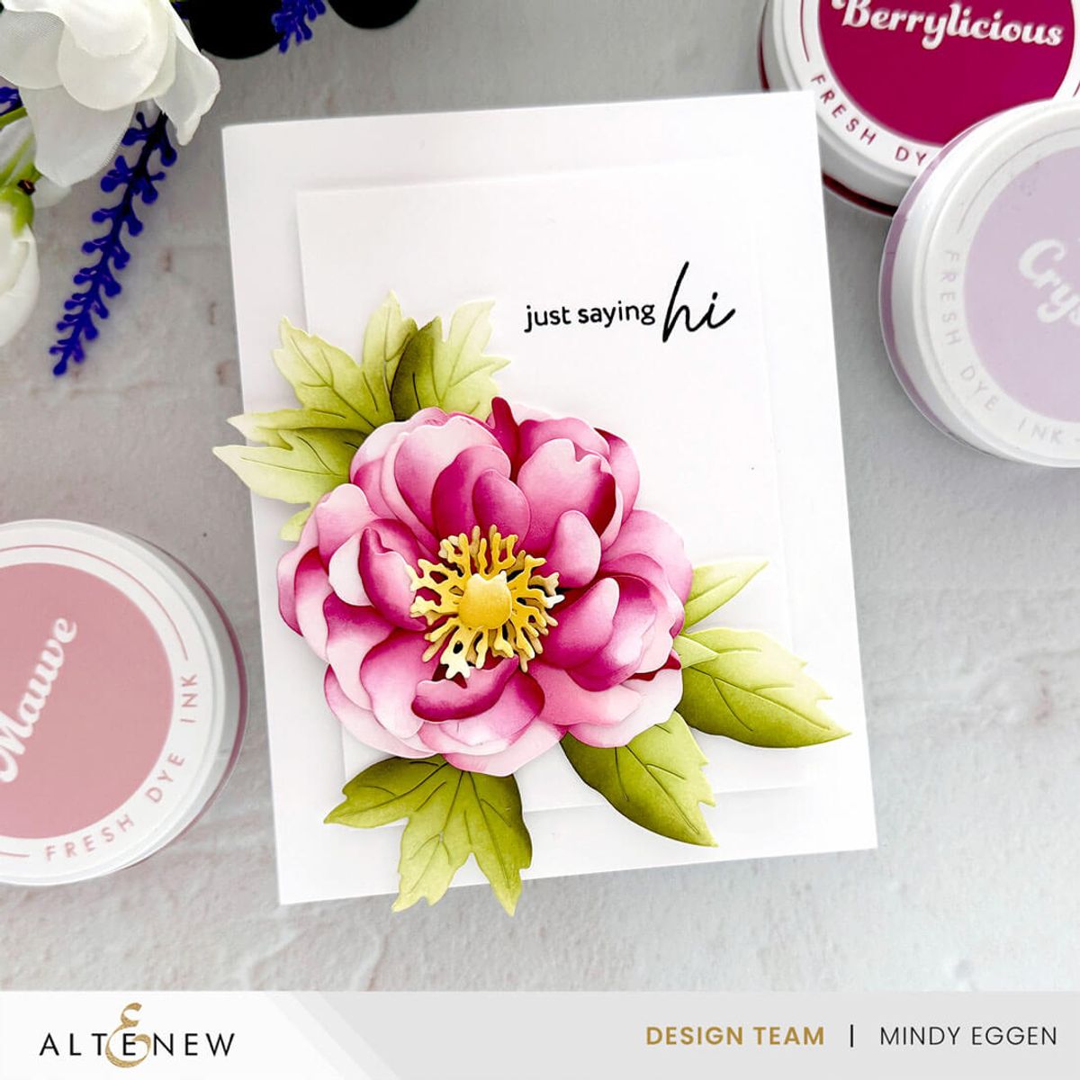 Altenew Craft-A-Flower: Coral Charm Peony