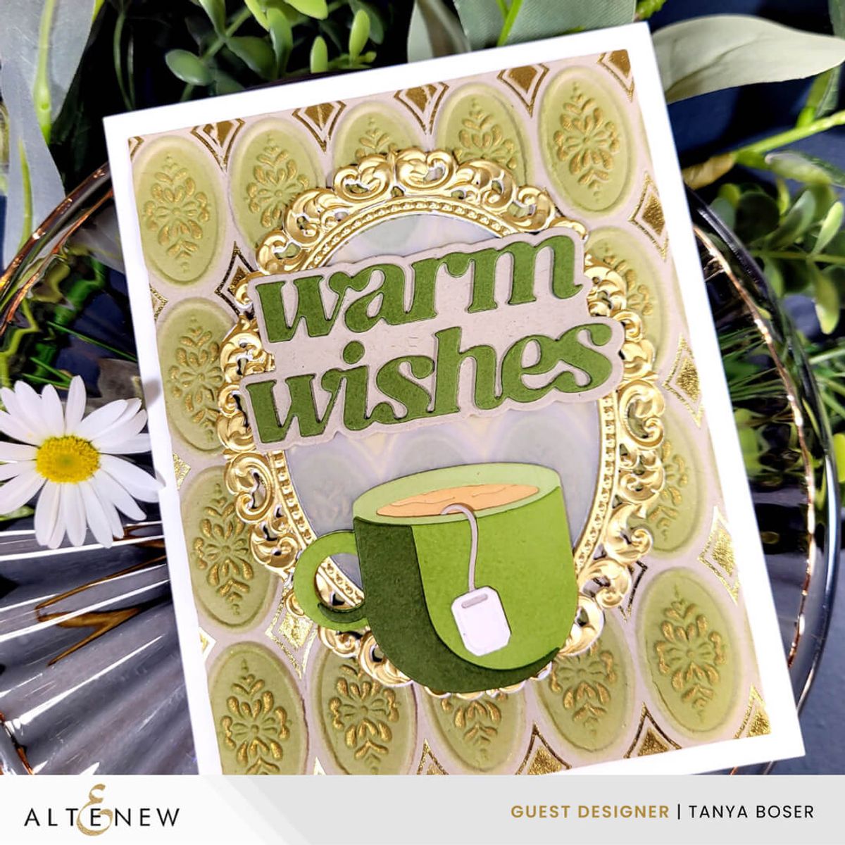 Warm & Cozy Sentiments Die Set