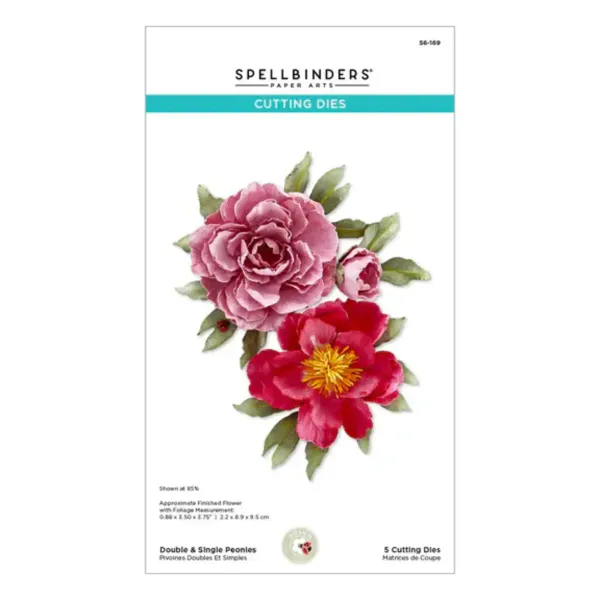 Hovedbilde Spellbinders Double & Single Peonies Dies