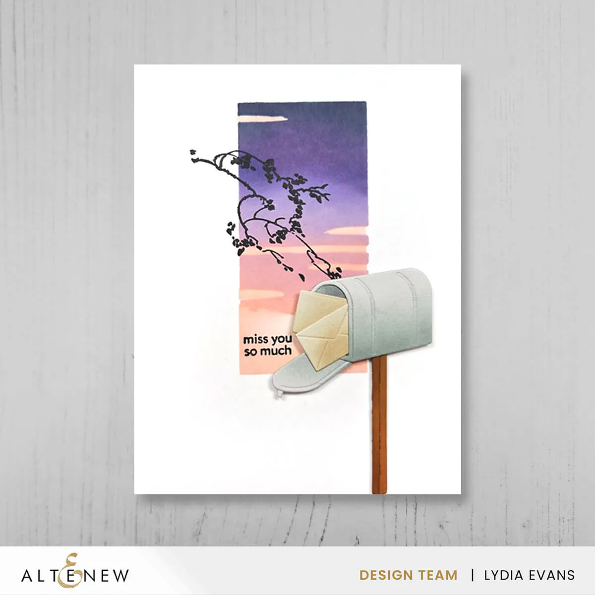 Mini Delight: Special Delivery Stamp & Die Set