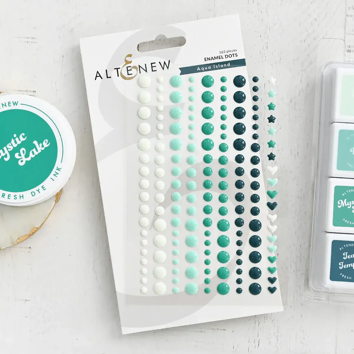 Altenew Enamel Dots - Aqua Island