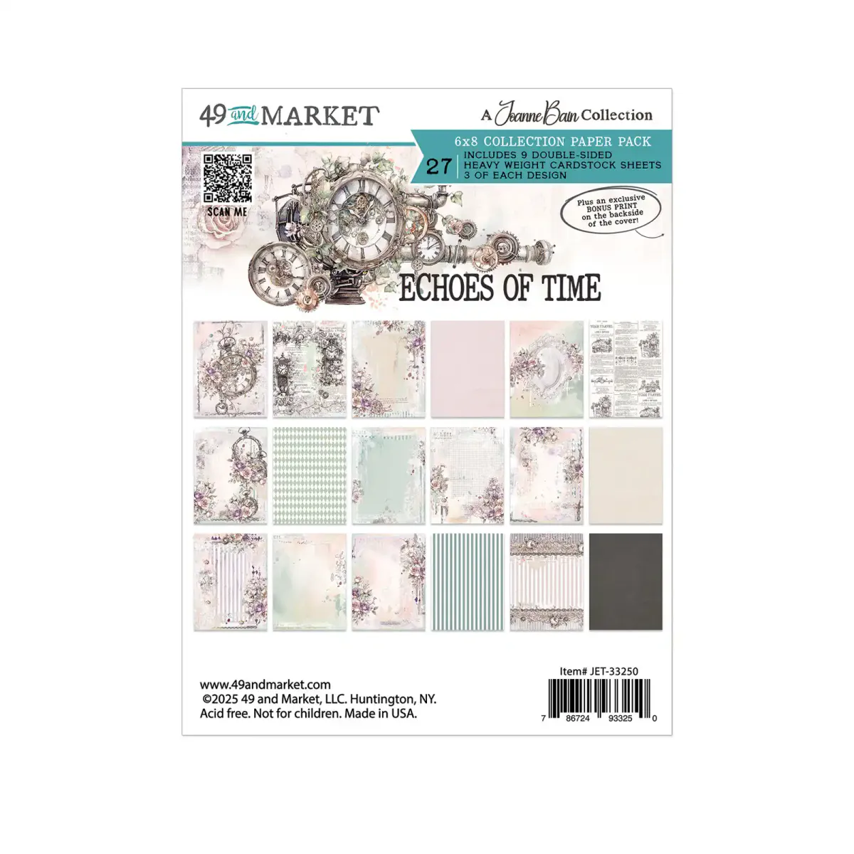 49 and Market Echoes of Time 6x8 Collection Pack