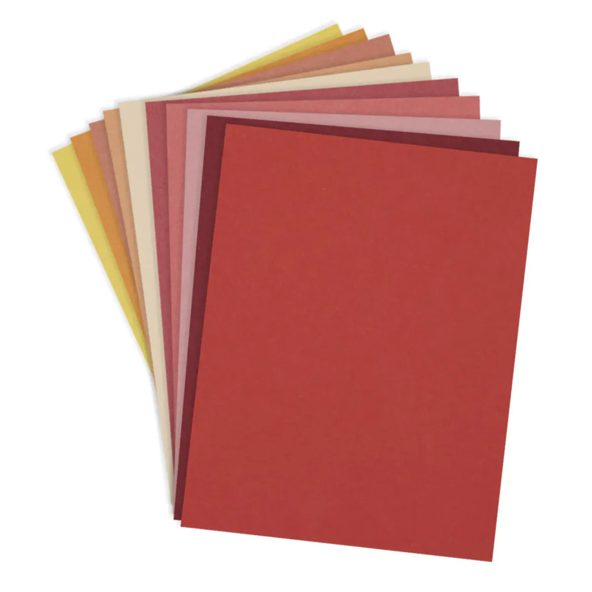 Spellbinders ColorWheel Cardstock - Warm Assortment