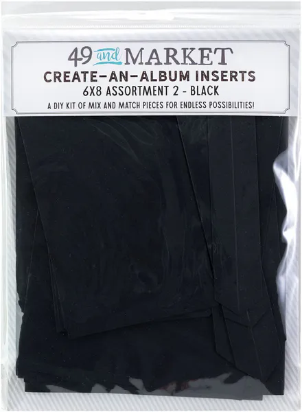 Hovedbilde Create-an-Album Inserts Assortment 2 - Black